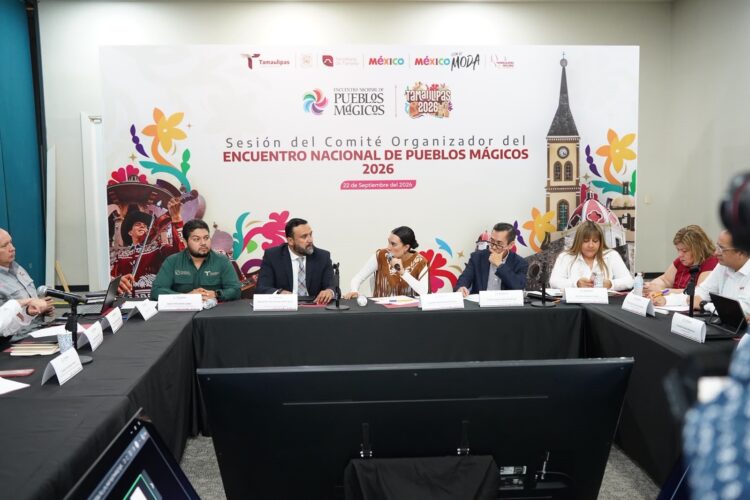 Sesiona en Tampico Comité Organizador del Encuentro Nacional de 177 Pueblos Mágicos