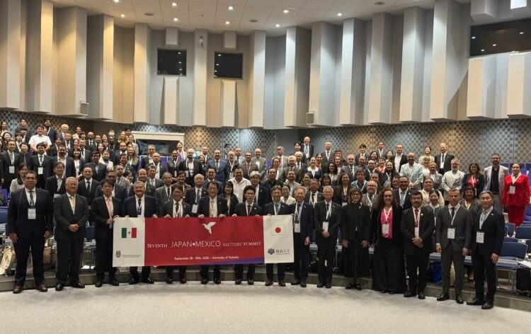 Fortalece Dámaso Anaya proyección global de la UAT en la Cumbre de Rectores en Japón