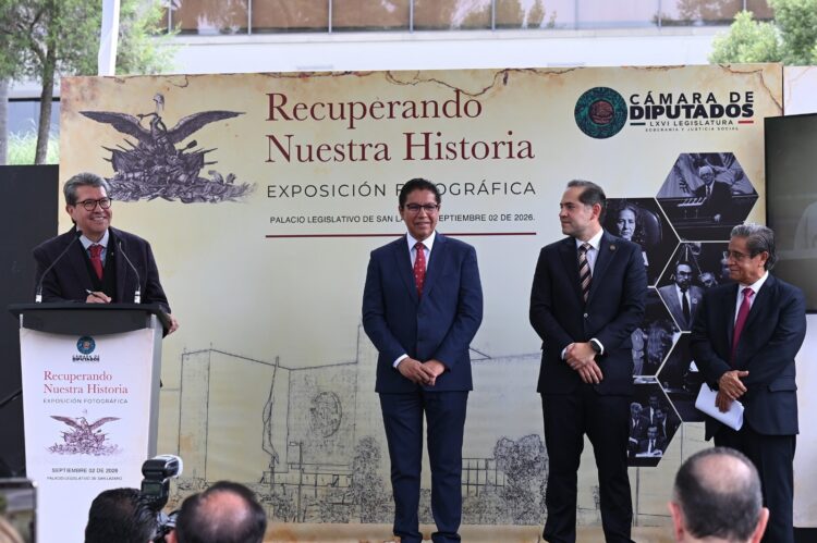Inauguran en Cámara de Diputados exposición fotográfica y el micrositio del portal digital: “Recuperando nuestra historia”