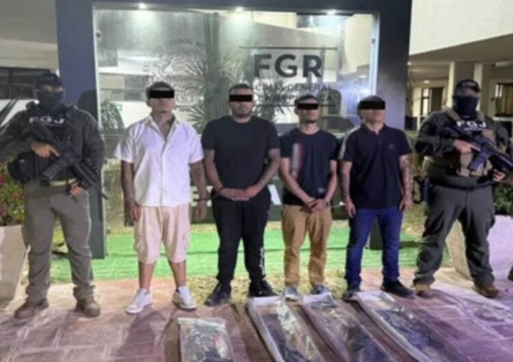 Detienen a siete con armas en Reynosa