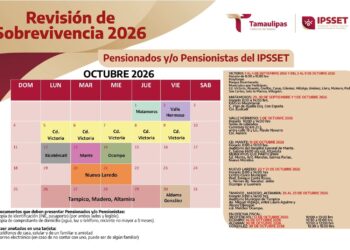 Reprograma IPSSET para octubre Revisión de Sobrevivencia 2026 en Cd. Victoria