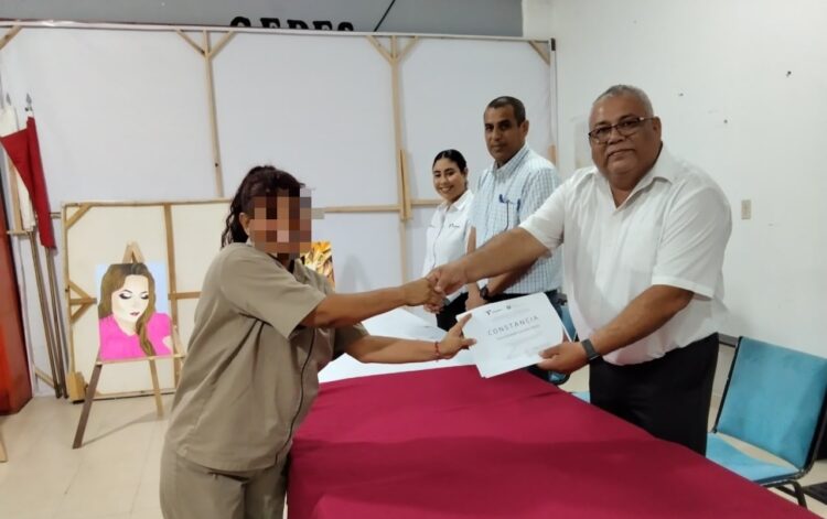CEDES Reynosa usa arte para reinserción