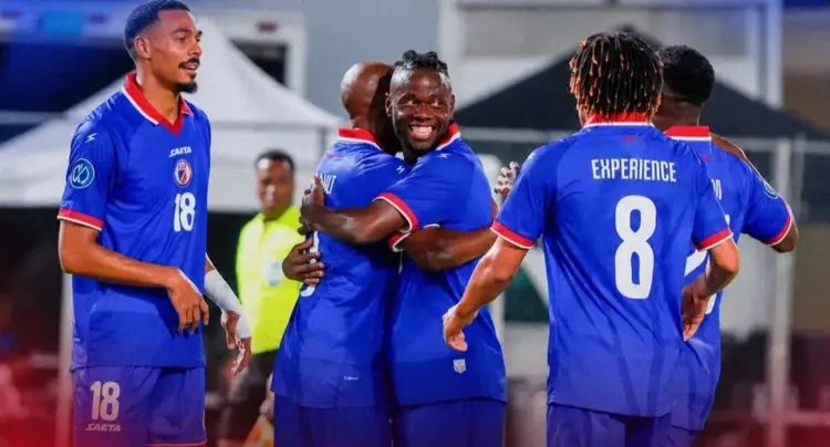 Haití logra remontada de último minuto ante Trinidad
