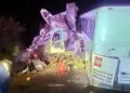 Choque tras mitin de Sheinbaum deja cuatro muertos