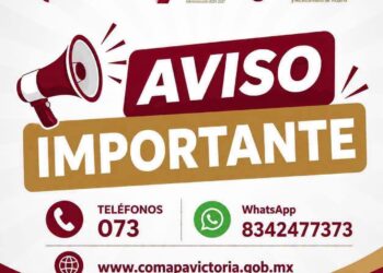 Modifica COMAPA-Victoria los tandeos en el sector norte de la ciudad