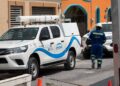 Excavación provoca fuga de gas y alerta a población