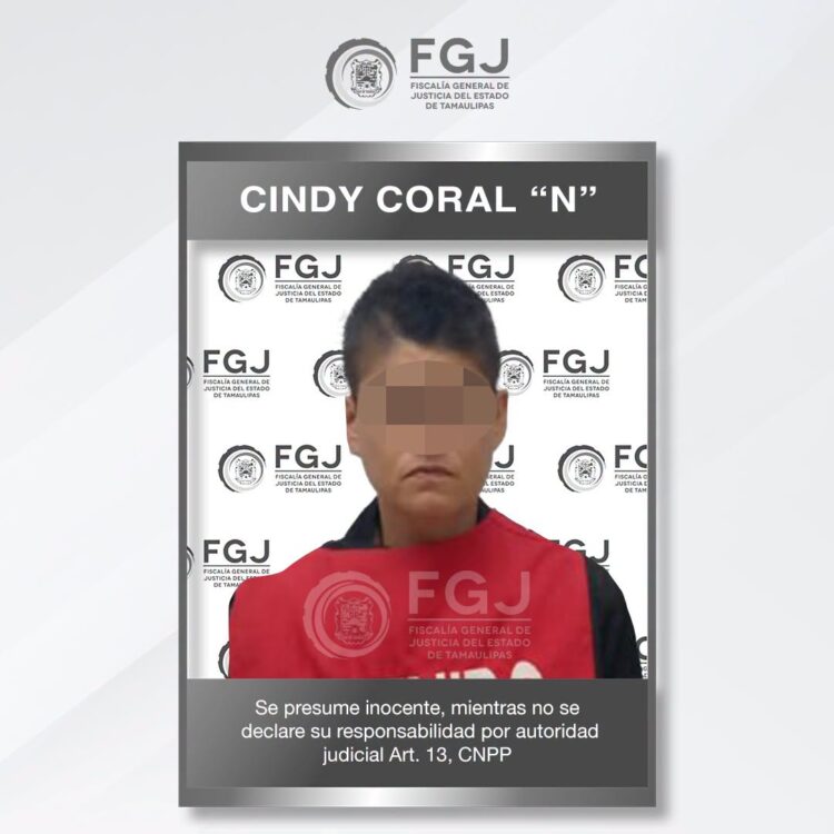 Aprehenden a mujer por feminicidio en Río Bravo