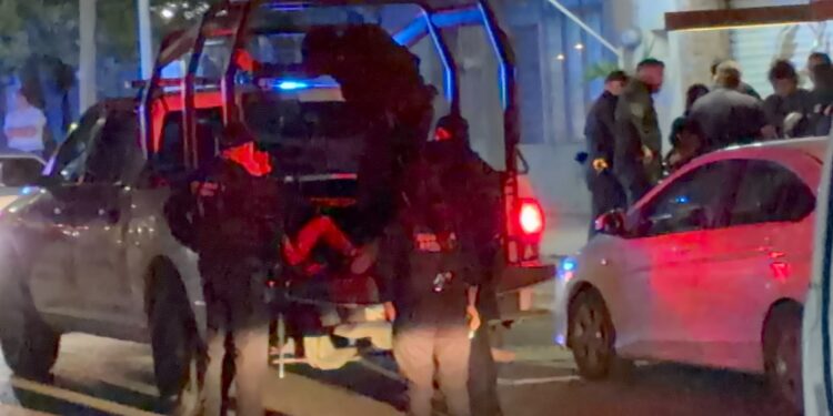 Balacera a media cuadra de Presidencia Municipal, un detenido