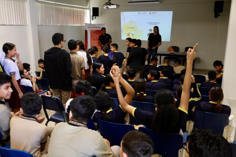 Fortalecen la prevención de la violencia en el noviazgo entre estudiantes victorenses