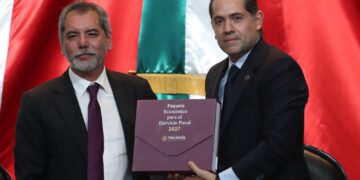 Recibe Cámara de Diputados de la SHCP propuesta del Paquete Económico para 2027