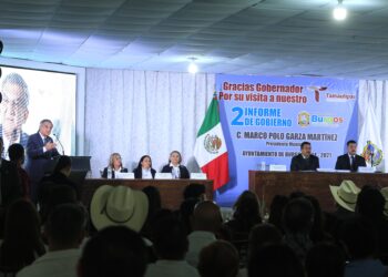Burgos se transforma con caminos, servicios y apoyos para sus comunidades: Américo Villarreal