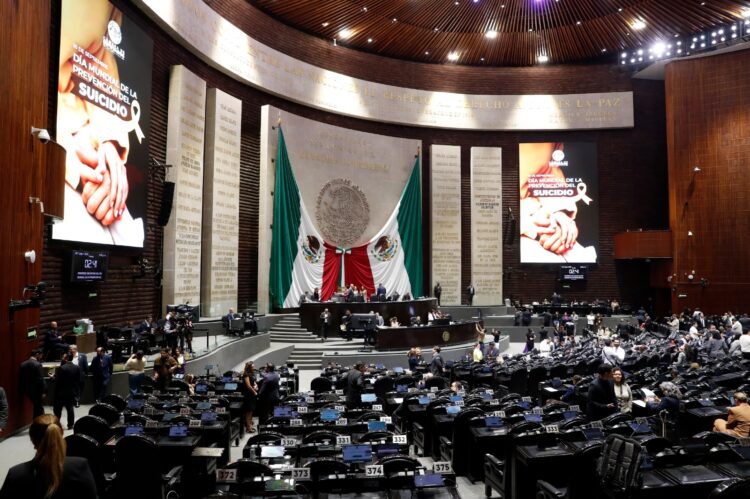 Cámara de Diputados conmemoró el Día Mundial de la Prevención del Suicidio