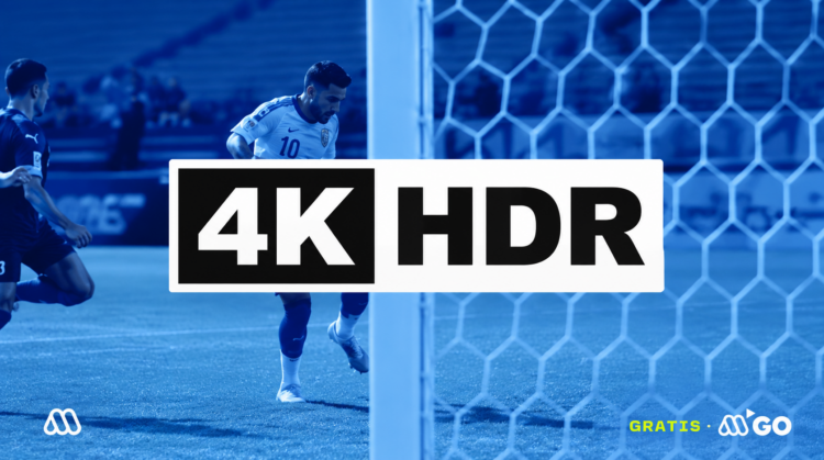 Mega transmitirá partidos de Chile en 4K HDR a través de Mega GO