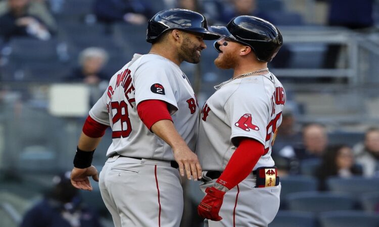 Medias Rojas vencen 4-3 a Rangers con jonrón de Story