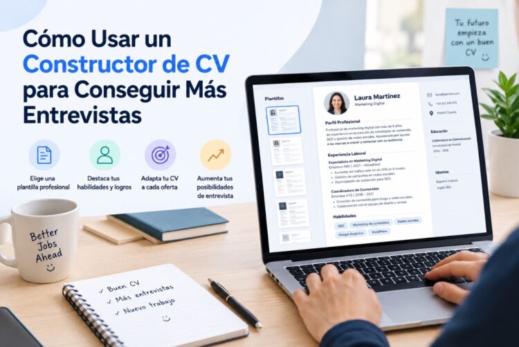 Cómo Usar un Constructor de CV para Conseguir Más Entrevistas