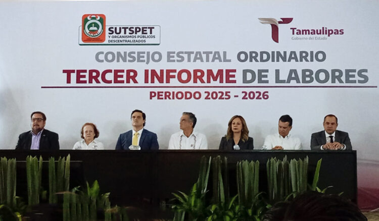SUTSPET destaca acciones de defensa laboral y salud en su tercer informe