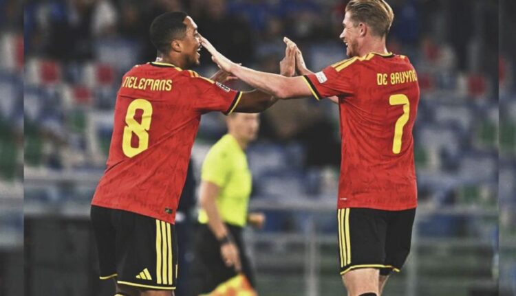 Bélgica sorprende a Italia y gana 2-0 en Nations League