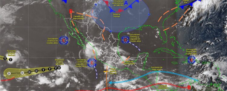Prevén lluvias y calor en Tamaulipas