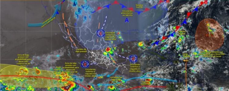 Prevén lluvias para Tamaulipas este jueves