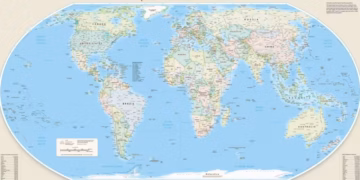 ONU impulsa mapa mundial más fiel al tamaño real