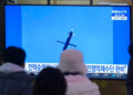 Corea del Norte lanza dos misiles balísticos al mar