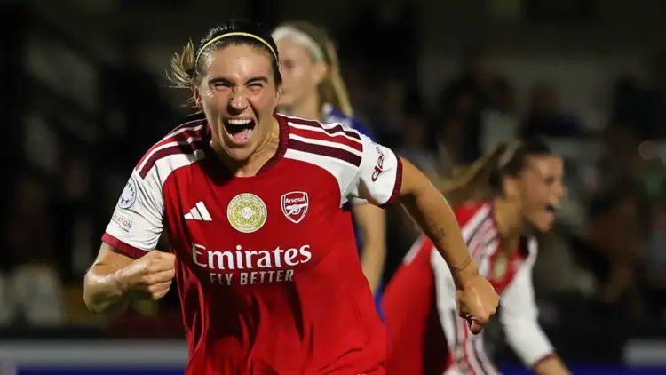 Mariona da triunfo al Arsenal en el debut de Champions