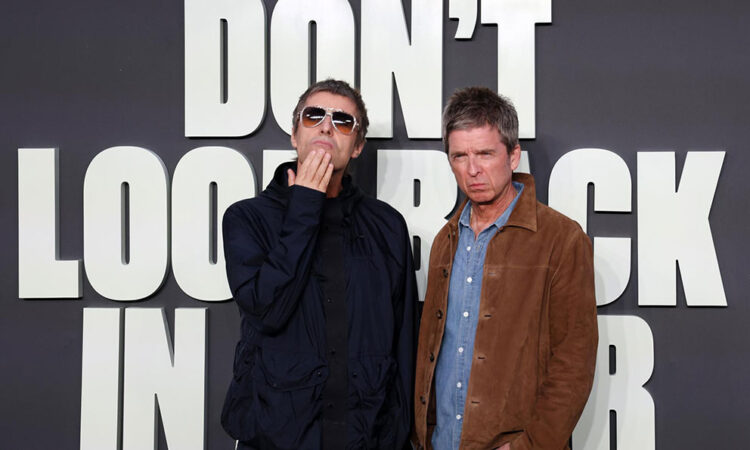 Liam y Noel Gallagher estrenan documental de Oasis en Londres
