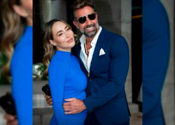 Gabriel Soto celebra 30 años de carrera con su nueva pareja