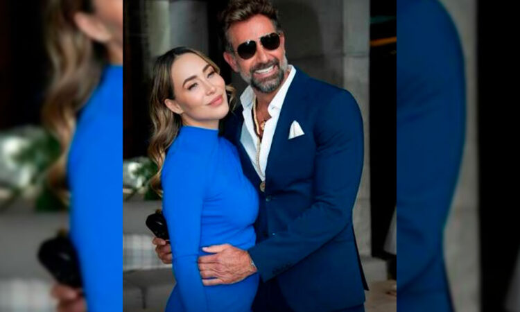 Gabriel Soto celebra 30 años de carrera con su nueva pareja