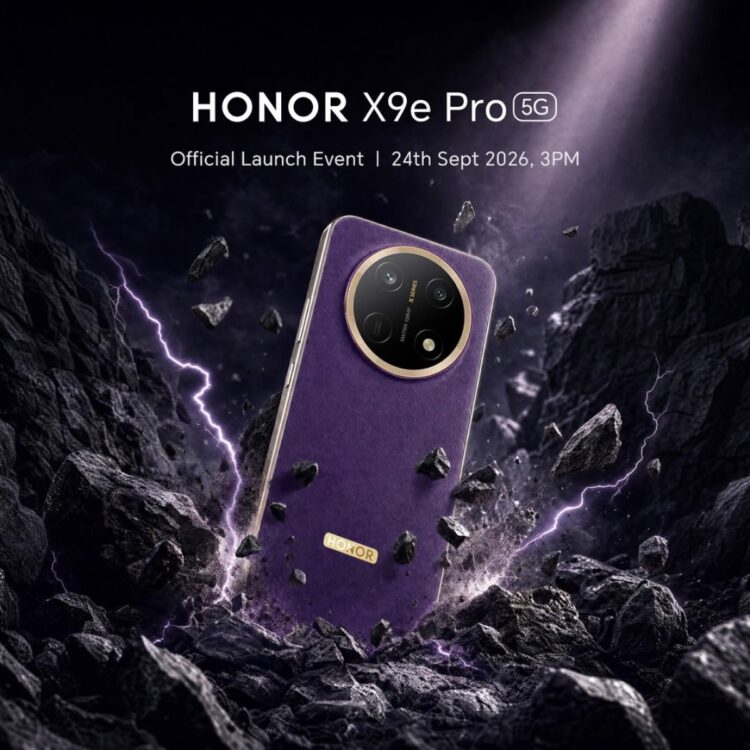 Honor X9e Pro se lanzará el 24 de septiembre con batería de 11.000 mAh