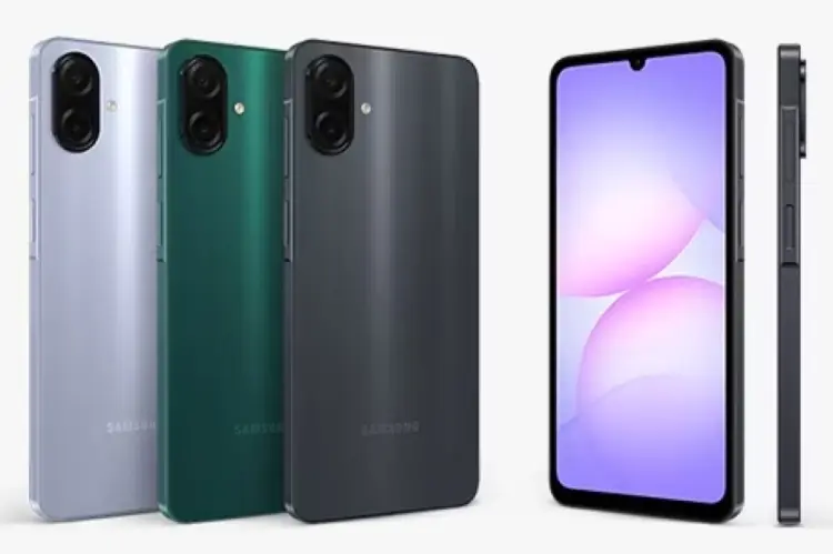 Samsung Galaxy A07s: pantalla de 6,7 pulgadas y batería de 5,000 mAh