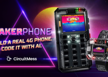 MAKERphone 2.0: Un teléfono 4G para aprender electrónica y programación