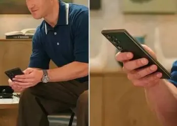 Mark Zuckerberg sorprende usando un Samsung Galaxy S24 Ultra