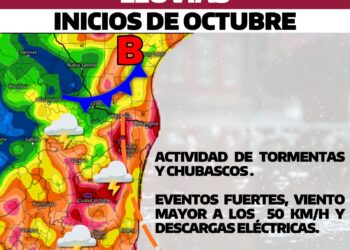 Inicio de octubre traerá lluvias a Tamaulipas