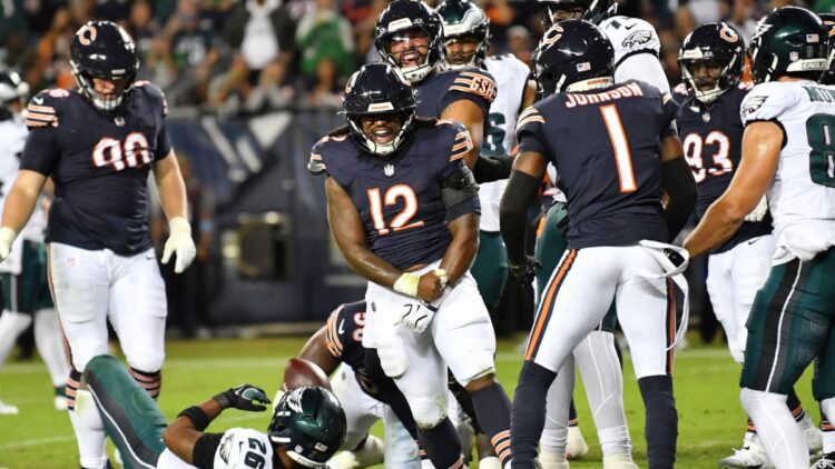 Bears sorprenden a Eagles y ganan 27-7 en la NFL