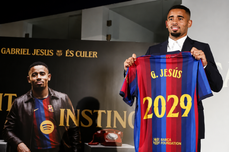 Gabriel Jesús llega al Barça tras frustrarse fichaje de Julián