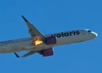 Vuelo de Volaris regresa a Las Vegas tras incendio