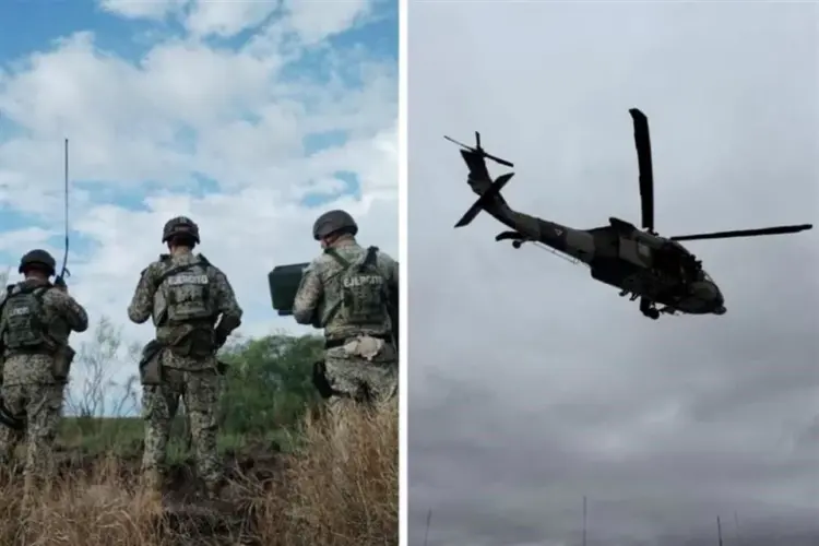 Despliega EEUU operativo militar en frontera con Tamaulipas
