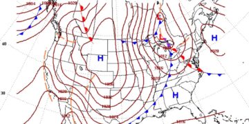 Alertan por nuevo frente frío y lluvias la próxima semana