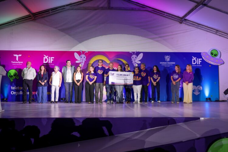 Contribuye DIF Tamaulipas a la meta del boteo Teletón 2026