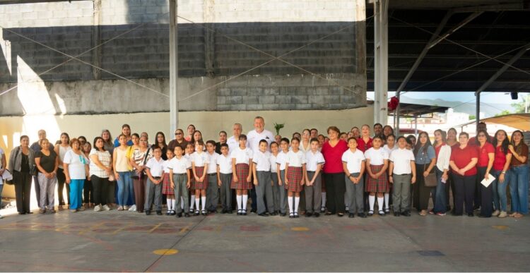 Inicia construcción de biblioteca en Primaria “Juana de Asbaje y Ramírez”, en Cd. Victoria
