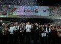 Inaugura Américo Villarreal Feria Tamaulipas 2026 con los 43 municipios y Grupo La Firma en Teatro del Pueblo