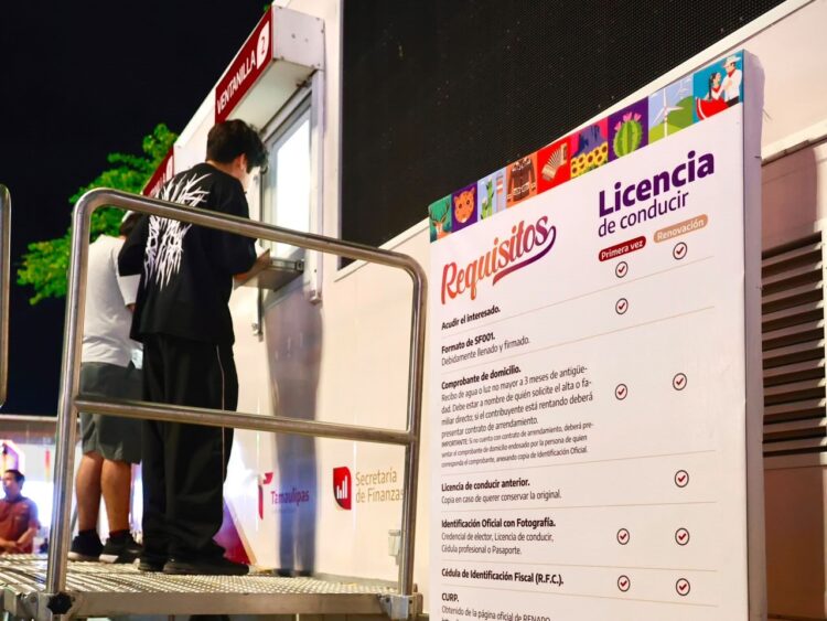 Aprovechan conductores 50% de descuento en licencias durante la Feria Tamaulipas 2026