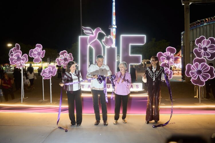 Américo y María de Villarreal invitan a disfrutar del Pabellón DIF en la Feria Tamaulipas 2026