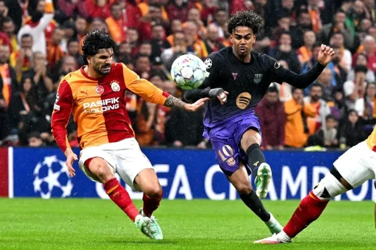 Lamine Yamal brilla y Barcelona golea en la Champions