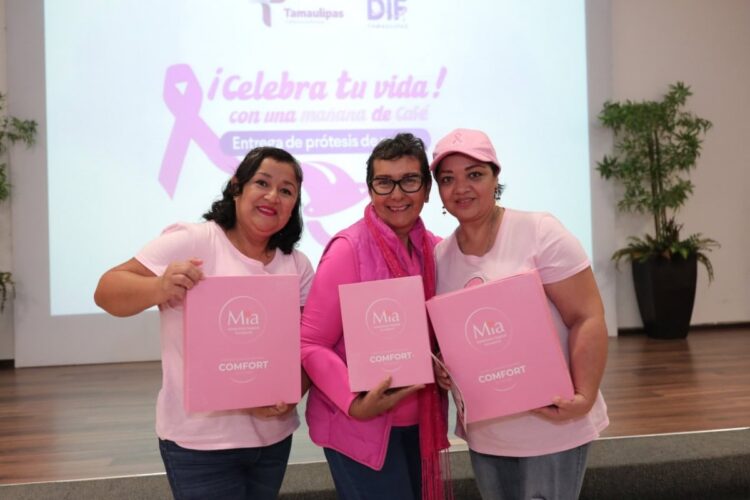 Fortalece DIF Tamaulipas prevención, atención y recuperación de mujeres con cáncer de mama