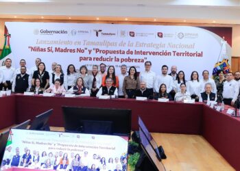 Lanzan en Tamaulipas estrategia para reforzar prevención del embarazo infantil y reducir pobreza