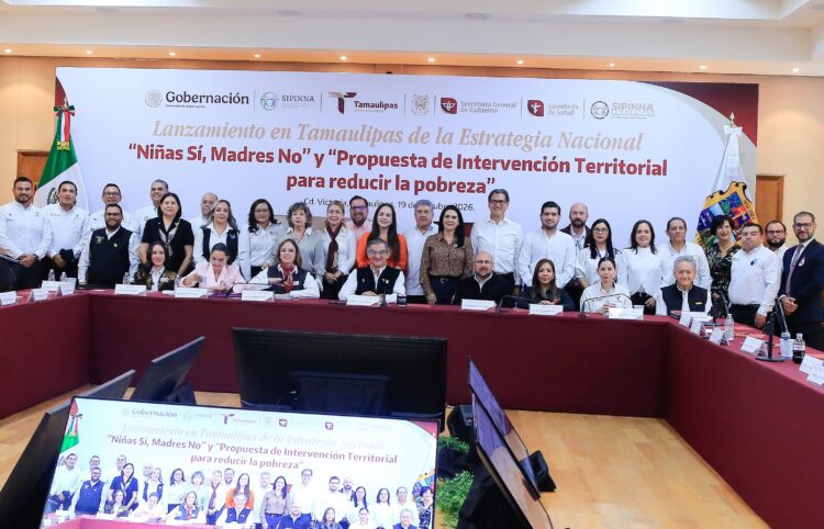 Lanzan en Tamaulipas estrategia para reforzar prevención del embarazo infantil y reducir pobreza