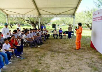 Avanza SEDUMA en la recuperación de Laguna La Escondida en Reynosa