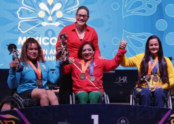 Amalia Pérez conquista oro en para powerlifting